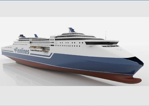 The Superstar RoPax Photo: Finnlines