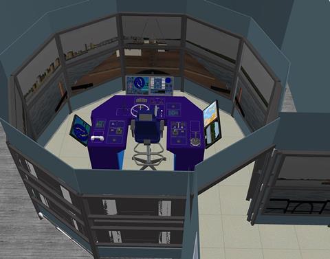 The BCIT simulator upgrade project will feature a new 360° full mission tug simulator from Kongsberg