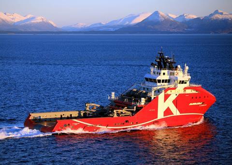 The newly delivered AHTS ‘KL Sandefjord’