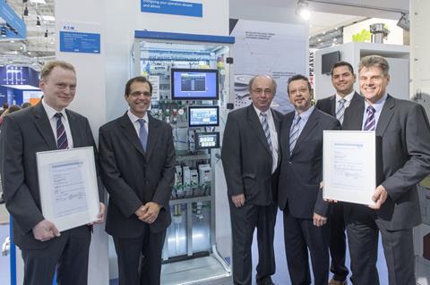 SmartWire-DT certificate handover which took place at SMM 2016