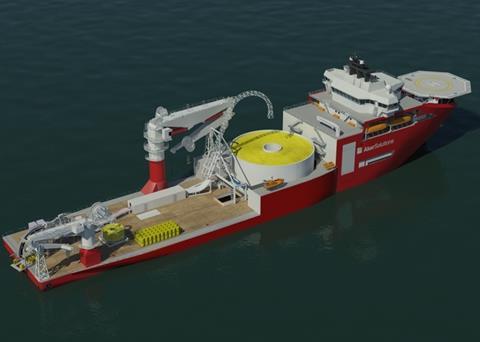 The subsea installation and construction vessel ‘AMC Connector’