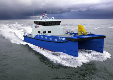 Two Damen FCS 2610 catamaran fast crew suppliers are on order