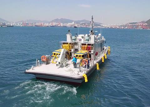 HullWiper uses ROVs to clean hulls Photo: HullWiper