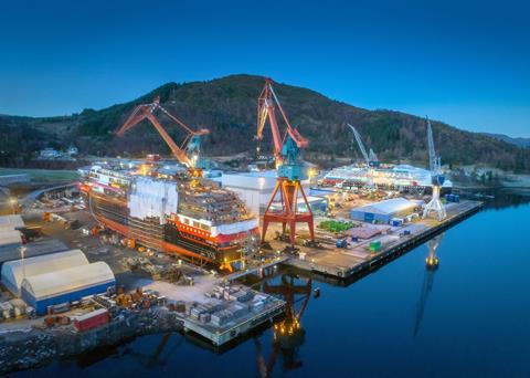 Kleven Verft in 2018. (Courtesy of Kleven Verft. Credit: Per Eide)