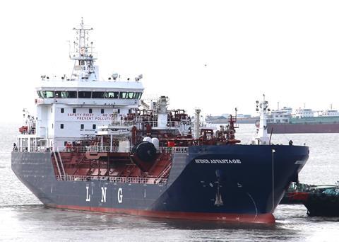 The ‘Avenir Advantage’ Photo: Avenir LNG