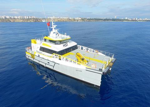 HST has taken delivery of its fourth FCS Credit: Damen