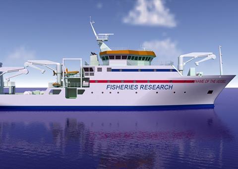 STX Finland's Namibian fishery research ship