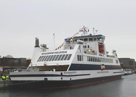 ‘Schleswig-Holstein’ – about to start operation after a 10-month build period at Neptun Werft