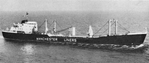 ‘Manchester Port’, the first British ship to be designed for unmanned engine room operation, befitting of the engineers’ professional status