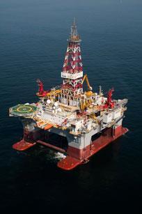 The recently named semisubmersible rig ‘Alpha Star’ is an enhanced version of the 2010 built Gold Star seen here