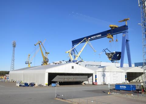 The two Royal Caribbean ships mark a fuel cell first for the industry and a record order book for Meyer Turku