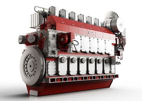 Caterpillar will provide 12-cylinder versions of its dual-fuel Mak 43 DF to four of Carnival's LNG-fuelled cruiseships