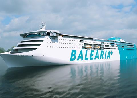 Wärtsilä has been contracted to design and deliver the LNG power and propulsion installation for Baleària's new RoRo passenger ferry