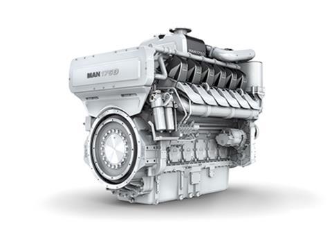 The MAN 175D engine