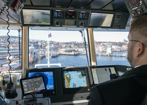 The 'Bastø Fosen VI' Credit: Kongsberg
