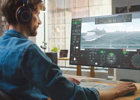 Enabling instruction and training courses via personal computers, laptops and mobile devices, from anywhere and at any time Photo: Wärtsilä Voyage