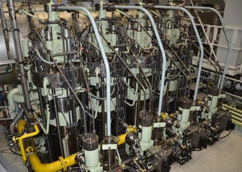 The New ME-GA dual-fuel engine was unveiled during a livestream from MAN Energy Solutions’ Research Centre Copenhagen on 18 March 2021. The new engine is an Otto-cycle variant of the company’s successful ME-GI engine.