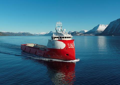 ’Rem Hrist’ on sea trials (picture: Ulstein Group and Fuglefjellet/Arild Solberg)