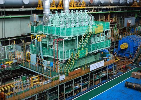 Mitsubishi Heavy Industries and licensee Kobe Diesel are to integrate their business designing and manufacturing UE engines