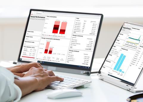 The new ABB Ability Marine Fleet Intelligence - Advisory data platform.