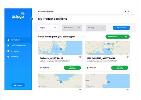 A new online platform from Bulugo helps owners and operators source the best fuels and lubricants Credit: Bulugo