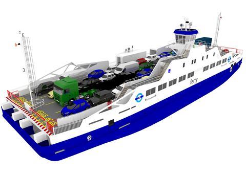 The systems will for two new ferries owned by Transport for London
