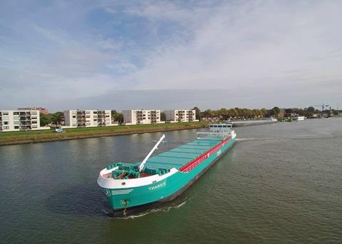 <i>Tharsis</i>, efficiency personified in sea-river trade.(credit: Tharsis Management).