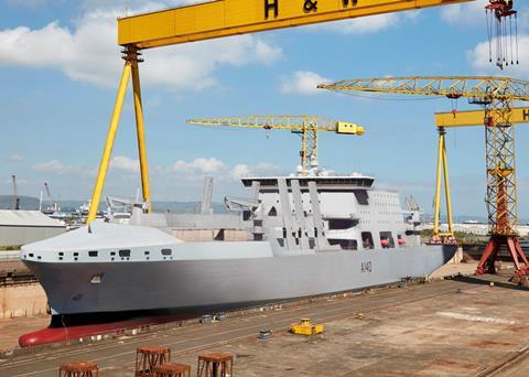 Harland & Wolff is a contender for next-generation Royal Fleet Auxiliary vessels.