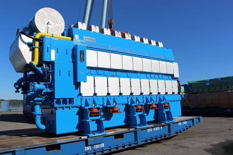 Bergen Engines' last major product development was the B36:45 gas engine in 2018 (pictured).