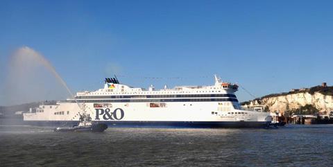 P&O’s latest cross-Channel ferry ‘Spirit of Britain’