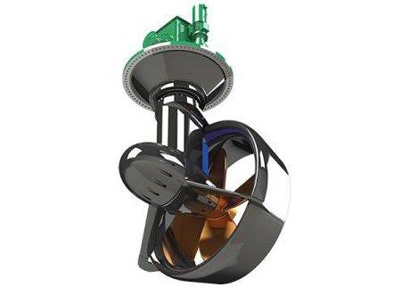 A lighter construction and cast housing contribute to better hydrodynamic performance for Steerprop's new generation propulsors