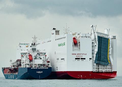 The ‘Siem Aristotle’ Photo: Titan LNG