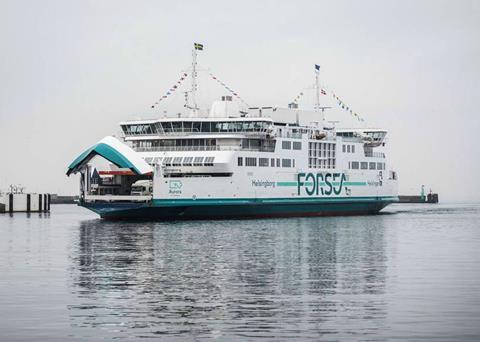 The ‘Tycho Brahe’ and ‘Aurora’ are the first ro-ro ferries to be fitted with ThorPlas-Blue bearings Photo: Thordon Bearings