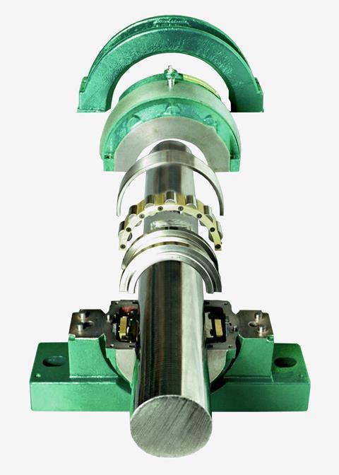 The Revolvo SRB split roller bearing is being made available for marine propulsion applications