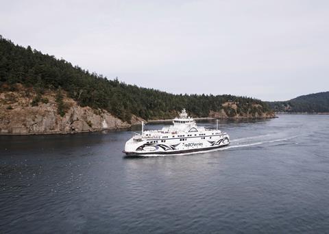 The environmentally sustainable BC Ferries’ Salish Class vessels feature Wärtsilä’s integrated propulsion system with LNG fuelled Wärtsilä engines Photo: BC Ferries