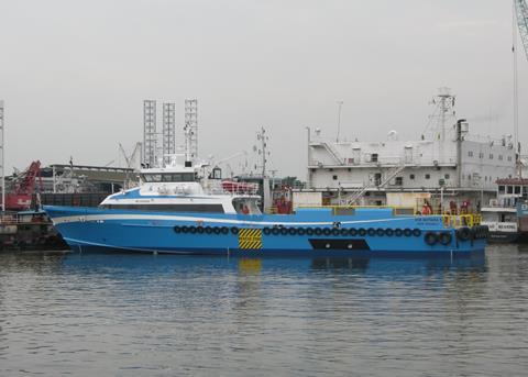 Strategic Marine’s crew boat ASB Mutiara 5