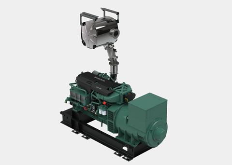Volvo Penta's new upgraded D16 MG version for marine and auxiliary gensets. (credit: Volvo Penta)