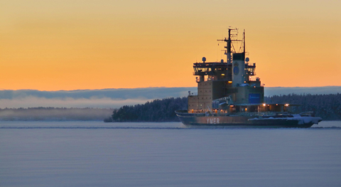 The Swedish Maritime Administration and Finnish Transport Infrastructure Administration are to cooperate on the design of a replacement for the Uhle/Atle class of icebreakers, including the <i>Ymer</i> (pictured). (Credit: Staffan Ahlstrand, Sjö...