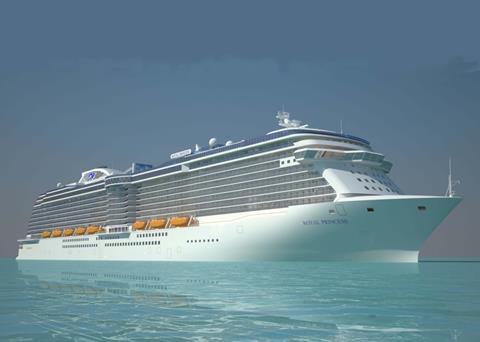 Artist’s impression of the new ‘Royal Princess’