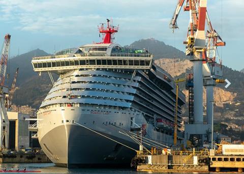 Fincantieri has suspended work at its Italian sites Photo: Fincantieri