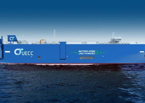 UECC’s New Generation PCTC with WE Tech’s Efficient Power Distribution Solution Photo: UECC