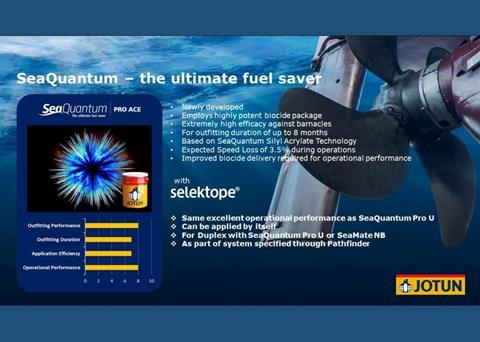 Jotun has launched two new marine paints Photo: Jotun