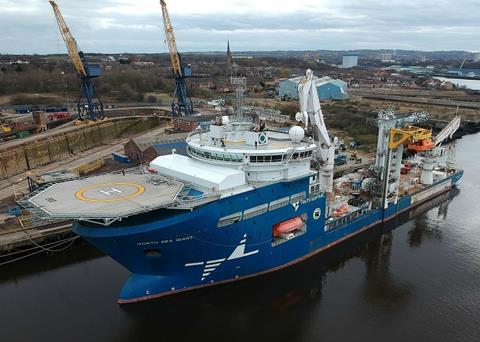 ‘North Sea Giant’ Photo: MacGregor