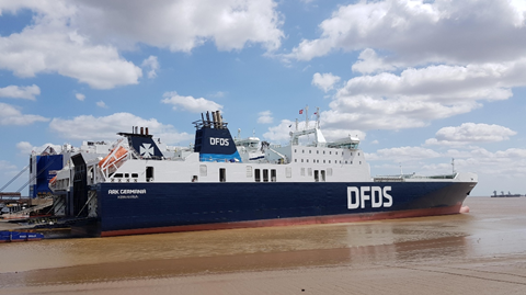 <i>Ark Germania</i> will provide a platform for testing different fuel cell technologies and fuels. (Credit: DFDS).