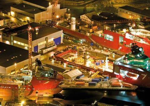 Vard is building a hybrid fishing vessel for use in the Faroe Islands Photo: Vard