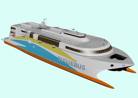 Incat 069 – now revealed to be for Buquebus
