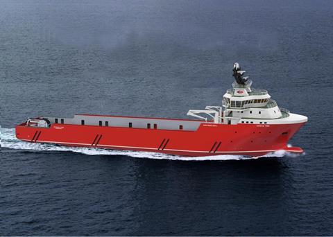 Havyard’s 832L PSV, as ordered by Sartor