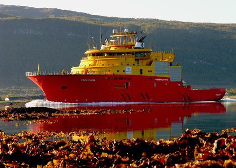 The <i>Edda Fauna</i> will achieve fuel consumption and emission reductions after the retrofit.