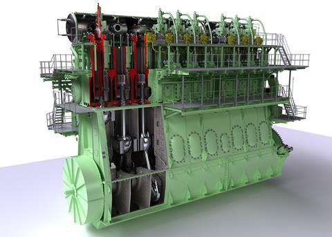 The ME-GI LNG-fuelled two-stroke from MAN Diesel & Turbo