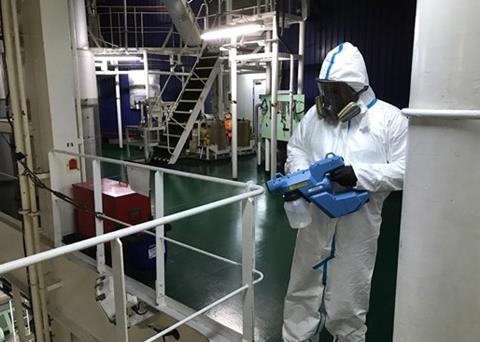DisinfectYour.com’s service includes complete disinfection of closed areas on a vessel, as well as care for the crew Photo: DisinfectYour.com